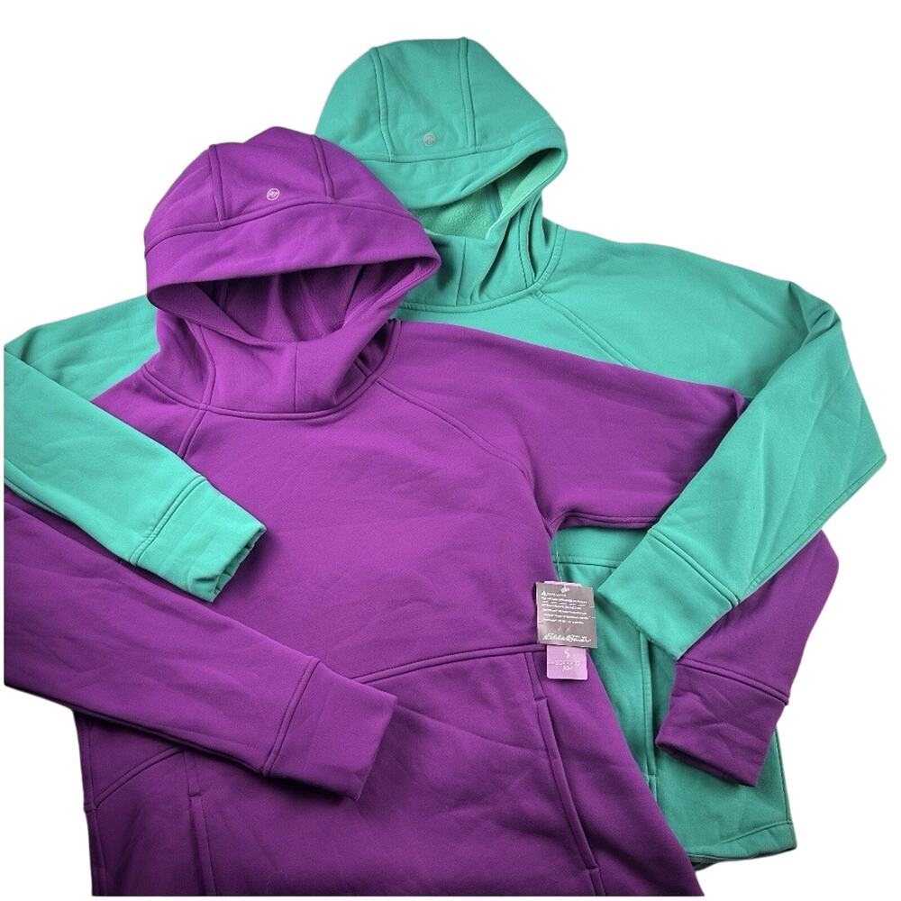 Eddie Bauer First Accent Outpace Fleece Women’s Hoodie Sz. Large And Medium 2Lot